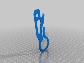 keychain multitool tools 3d print model - Mito3D
