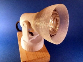 led gu10 spot lamp decor light 3d print model - Mito3D