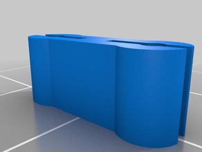 universal de filamentos clip 3d la impresora accesorios el filamento titular bobina 3d print model - Mito3D