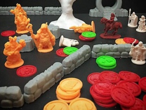 el hasar counters kader toy game accessories boardgame boardgames fantasy gameaid gaming handsofdestiny miniature miniatures multiverse roleplaying rpg scifi tabletop tokens wargame wargames wargaming 3d print model - Mito3D