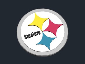 pittsburgh steelers logo signs logos csd nfl 3d print model - Mito3D