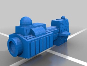 hmsn alex destoyer espaço marinha brinquedos jogos 3d print model - Mito3D