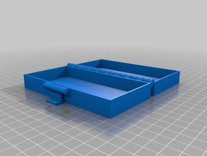 meine angepasste Schnalle box bedruckbar einem Stück 3d drucken tests 3d print model - Mito3D