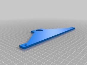 pedal de trator substituição assistida suporte 3d impressão 3d print model - Mito3D