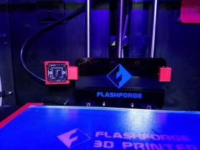 flashforge pda soporte de la cámara 3d impresora accesorios montaje 3d print model - Mito3D