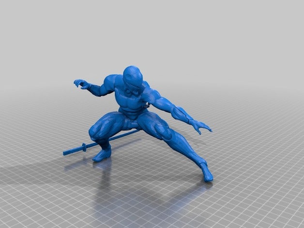 gray fox mgsr 3d impressão 3D print model - Mito3D