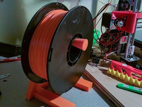 voladizo de filamentos soporte bobina 3d la impresora accesorios 3d print model - Mito3D