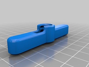 Griff 15 mm-remix tools 3d print model - Mito3D