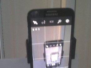 supporto samsung galaxy note 2 mobile phone 3d print model - Mito3D