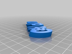 cayden Namen drucken Schlüsselanhänger angepasst 3d print model - Mito3D
