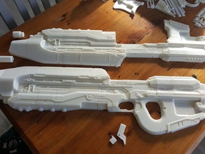 halo 5 fucile 3d stampa 3d print model - Mito3D