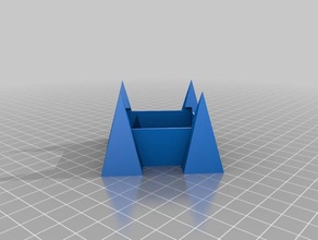 pyramid box 3d printing 3d print model - Mito3D
