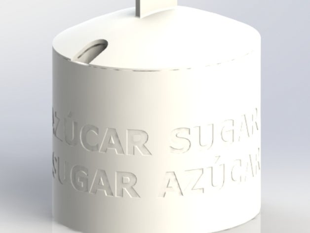 sugar bowl Küche Essen 3D print model - Mito3D