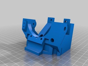 e3d-bigbox dual titan wichtigsten Teile gereinigt Drucker 3d print model - Mito3D