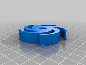 58mm de spool hub excelvan 3d a impressora os acessórios personalizado 3d print model - Mito3D