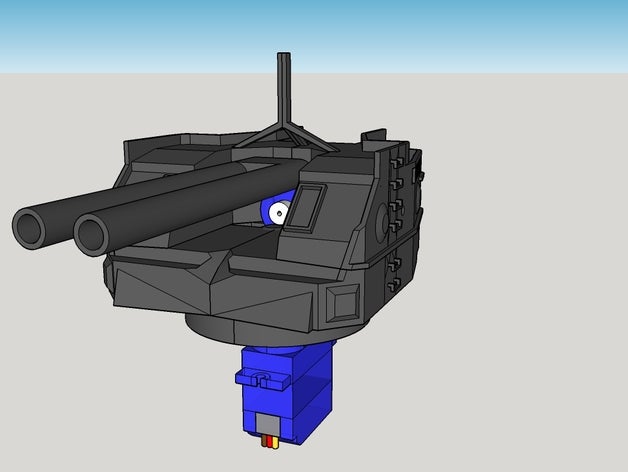 naval gun w&pf project v1 mk2 rc Fahrzeuge harekaze noch kagerō kagerō-Klasse 3D print model - Mito3D