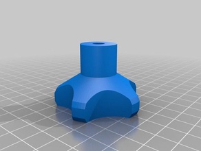 my customized m6 metric screw knob diy 3d print model - Mito3D