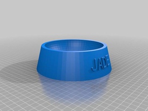 jade gato animais de estimação personalizado 3d print model - Mito3D