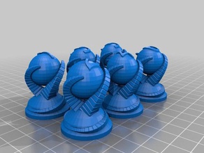 tentacle sphere objective markers toy game accessories warhammer30k warhammer40k warhammer 30k 40k wh30k wh40k 3d print model - Mito3D