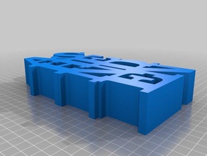 ashenden customized variable word sculpture sculptures 3d print model - Mito3D