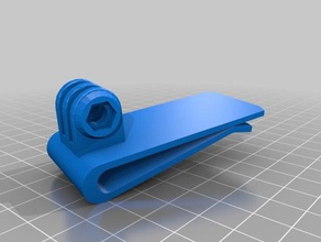 gopro-Schnürsenkel-clip sport im freien 3d print model - Mito3D