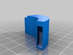 migbot i3 simple fan duct 3d printer parts 3d print model - Mito3D