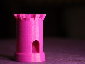 simple rook staircase chess 3d print model - Mito3D