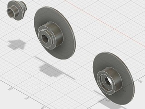 filament-Halter 3d Drucker Zubehör 3d print model - Mito3D