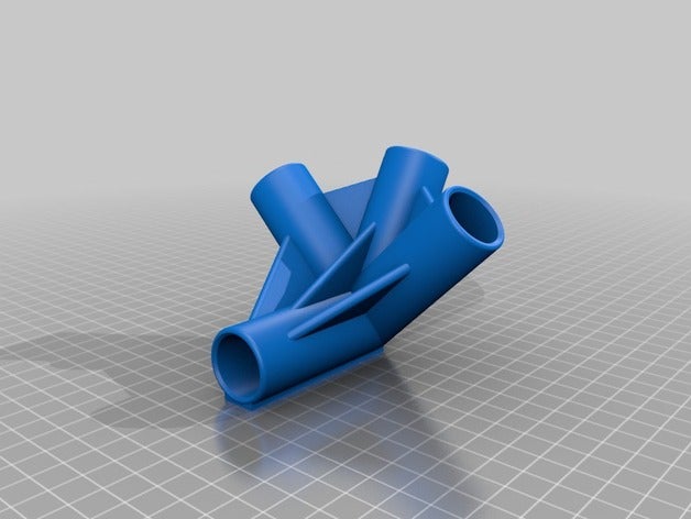 gazebo 3 4 pole replacement parts camping repair part tent 3D print model - Mito3D
