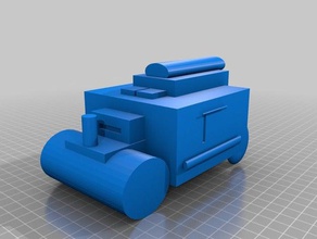 polizia di vapore rullo 3d stampa 3d print model - Mito3D