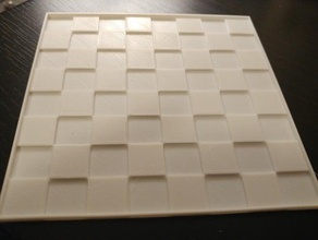 miniatura tabuleiro de xadrez 3d print model - Mito3D