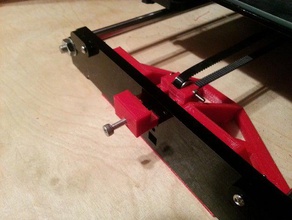 remixed axis belt tightener a8 a6 3d printer parts anet tensioner 3d print model - Mito3D