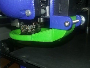 hictop prusa i3 fan blower 3d yazıcı parçalar soğutma kefen 3d print model - Mito3D