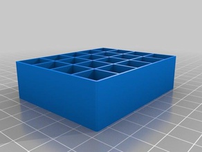 357 Munition 20x Fach Container angepasst 3d print model - Mito3D