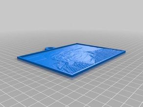 dave peck 2d art personalizado 3d print model - Mito3D
