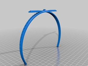 hair-band accessories 3d print model - Mito3D
