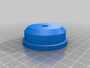 large 50mm spool holder locking nuts 3d printer parts 3d print model - Mito3D
