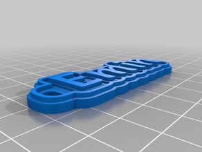 emin keychains customized 3d print model - Mito3D