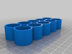mys flaskh&aringllare e-juice organization customized 3d print model - Mito3D