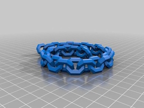 personalizado cadeia de 30 link outros 3d print model - Mito3D