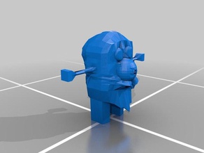 monstruo mono mash 3d impresión 3d print model - Mito3D