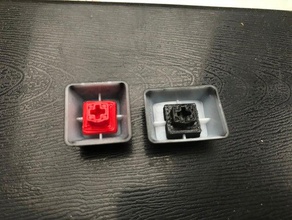 cherry mx anahtar onarım bölümü bağlayın yedek parçaları 3d print model - Mito3D