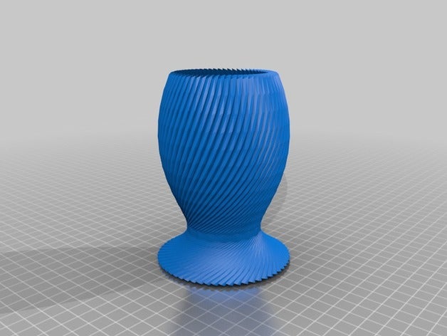 vase math Kunst 3D print model - Mito3D