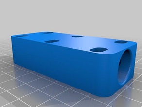 robo eje 3d bloque de almohada la impresora partes robo3d r1 3d print model - Mito3D