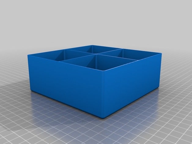 one condoms tray organization customized 3D print model - Mito3D