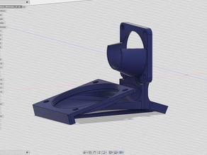 part fan e3dv6 printer parts 40mm mount e3d v6 duct 3d print model - Mito3D