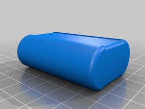 18500 slim caso ideale fatshark batteria hack rc veicoli 3d print model - Mito3D