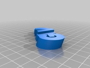 gavin blau - Organisation angepasst 3d print model - Mito3D