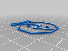 gianopi logo 3d drucken 3d print model - Mito3D
