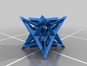 platonic symmetric pt1 geometric abstractions dodecahedron octahedron math art 3d print model - Mito3D